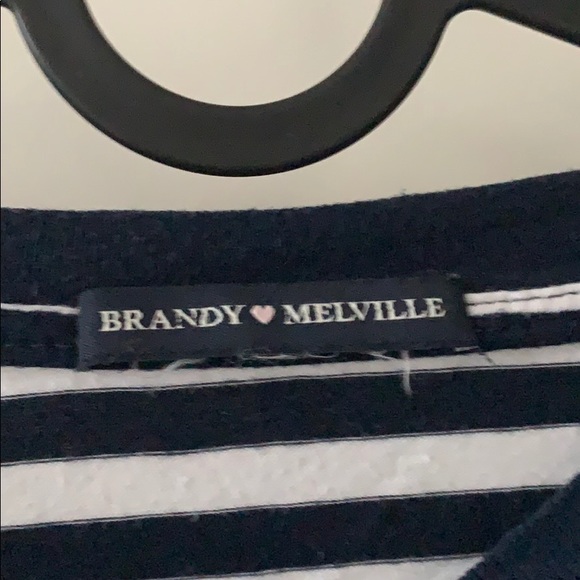 Brandy Melville - Striped Long Sleeve Shirt - Picture 2 of 2